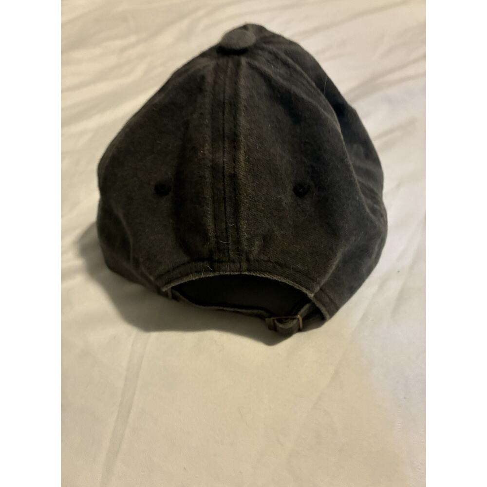 NEW Super Mario Brothers Ghost Hat Halloween Black Boos Mens Womens Cap Distress - Picture 2 of 4
